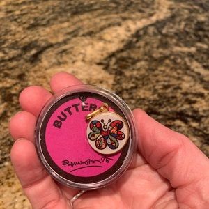 Alex & Ani chain station butterfly charm